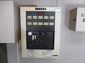取付作業の実例 自動火災報知機 取付前