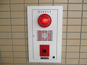 取付作業の実例 非常警報器具 取付後