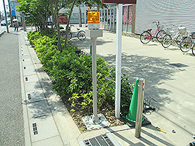 車路回転灯 交換後